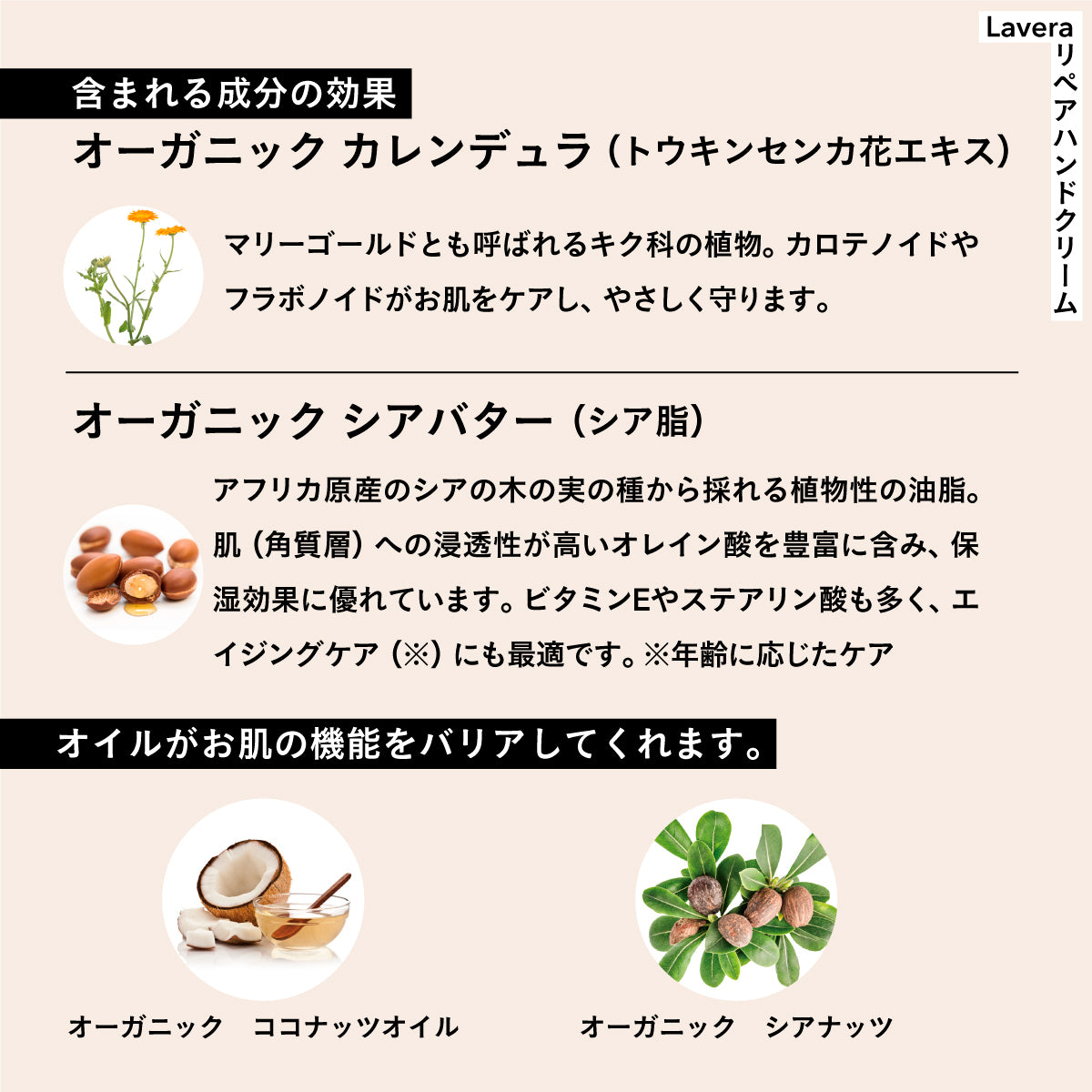 Lavera リペアハンドクリーム