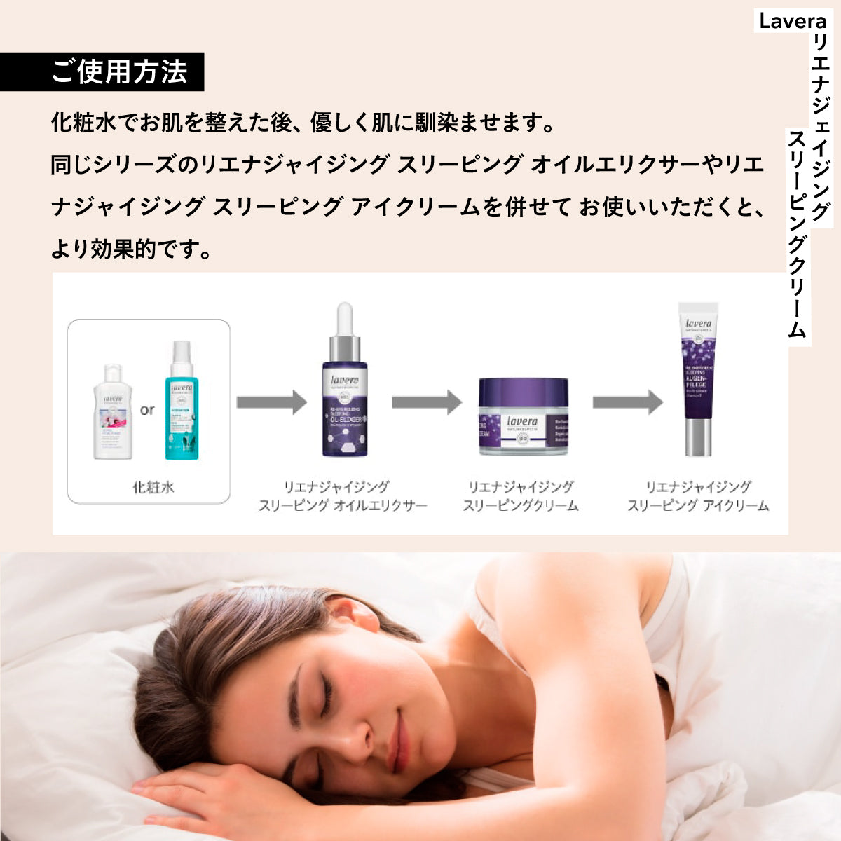 lavera リエナジェイジング スリーピングクリーム 50ml
