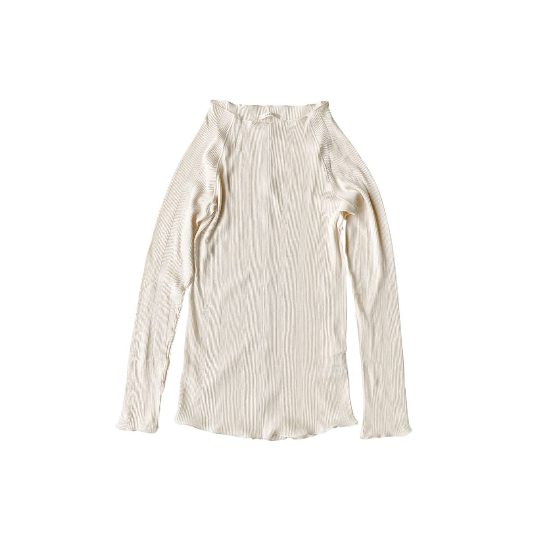 SISI FILLE LONG SLEEVE_AMELIA Ecru Free size