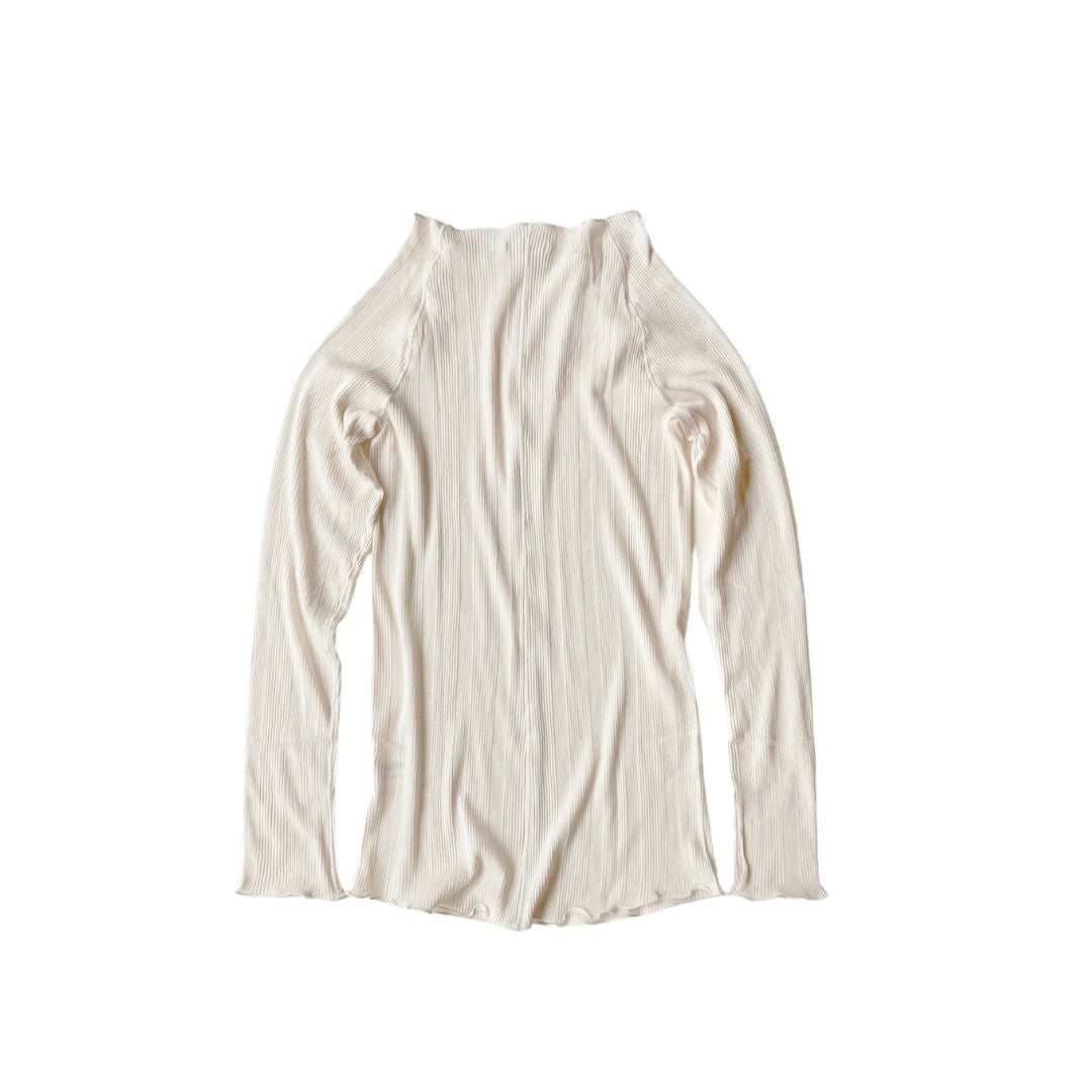 SISI FILLE LONG SLEEVE_AMELIA Ecru Free size