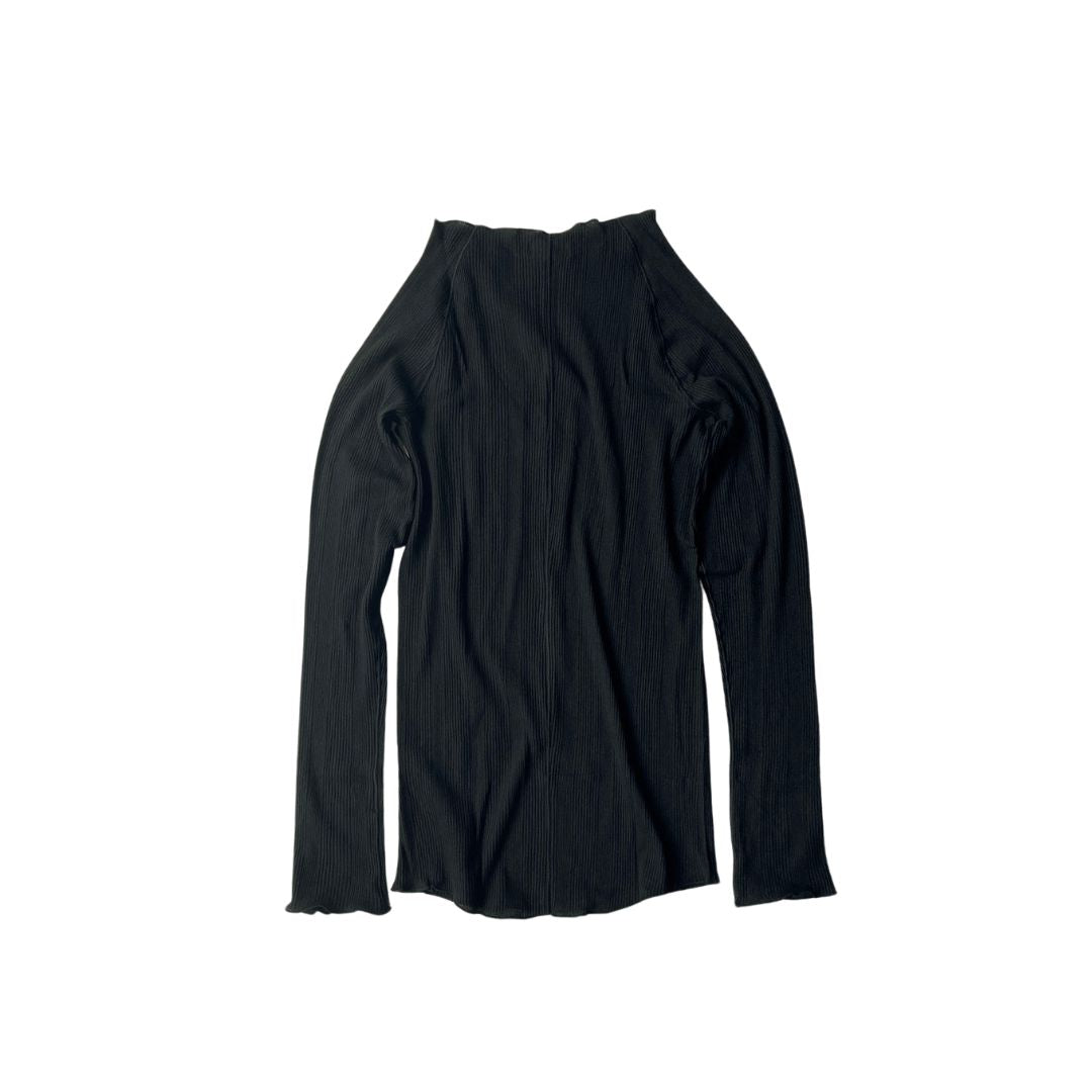 SISI FILLE LONG SLEEVE_AMELIA Black Free size