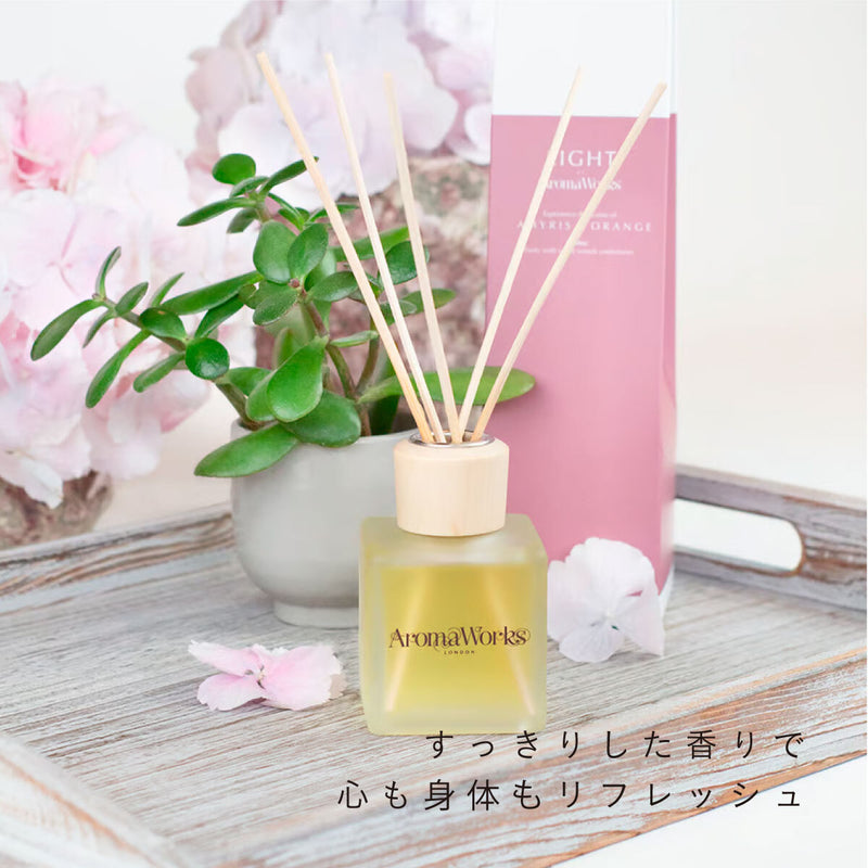 Aroma Works ディフューザー 100ml バジル＆ライム