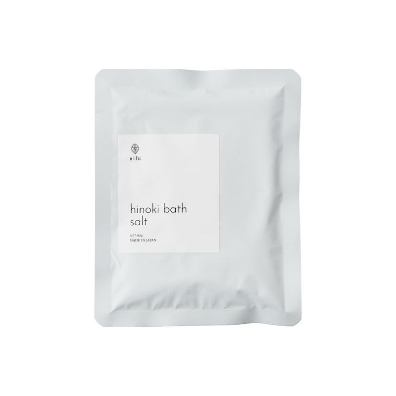 nifu hinoki bath salt 80g