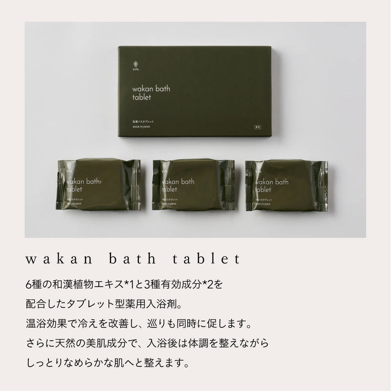 nifu waken bath tablet 3錠入