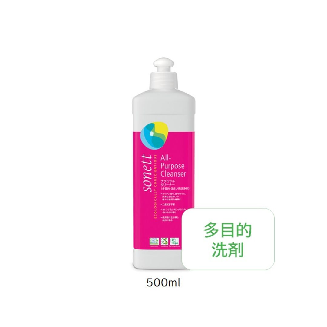 sonett ナチュラルクリーナー 500ml (多目的洗剤)