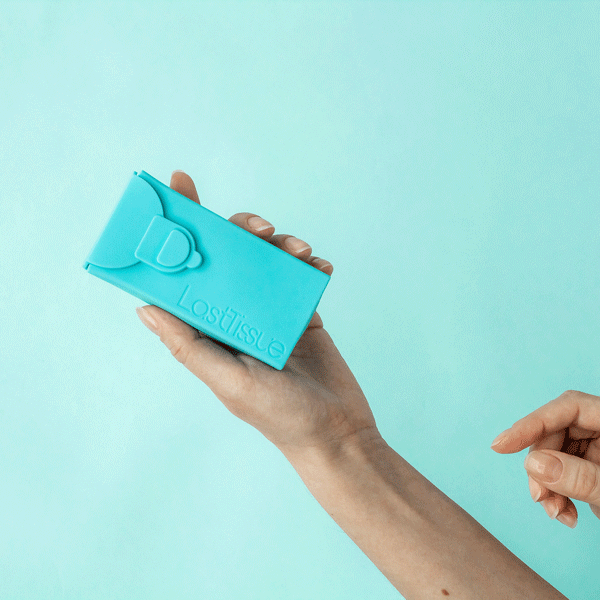 Last Object Tissue Blue