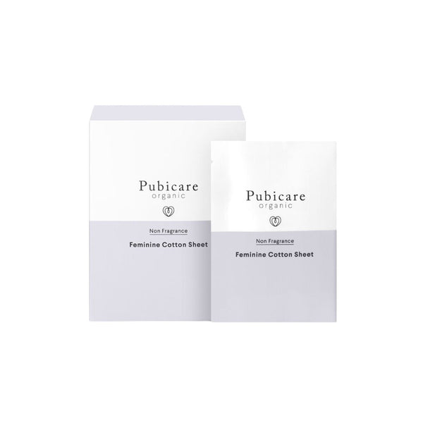 Pubicare organic フェミニンコットンシート無香料 20枚セット