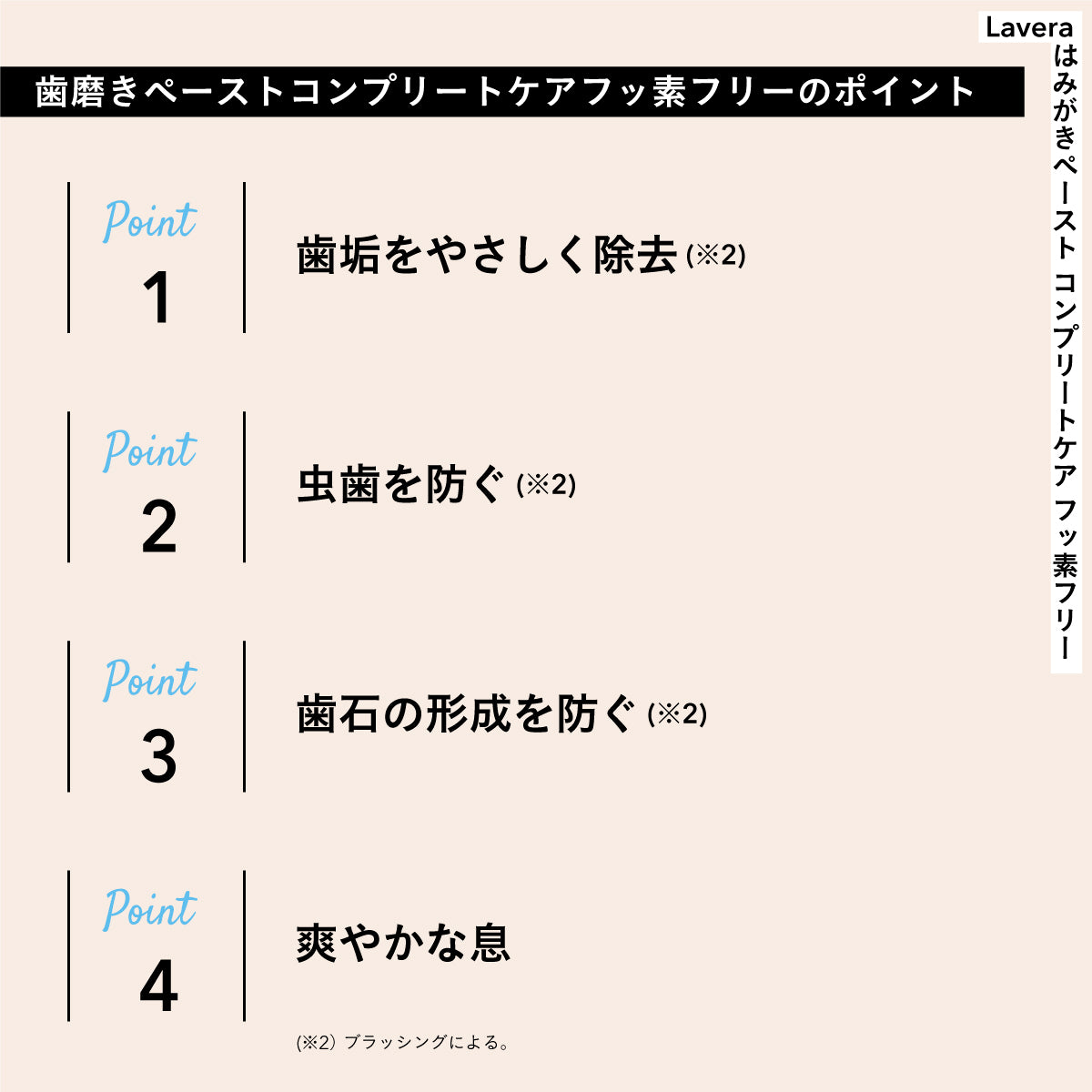 Lavera 歯磨きペースト コンプリートケア フッ素フリー 75ml