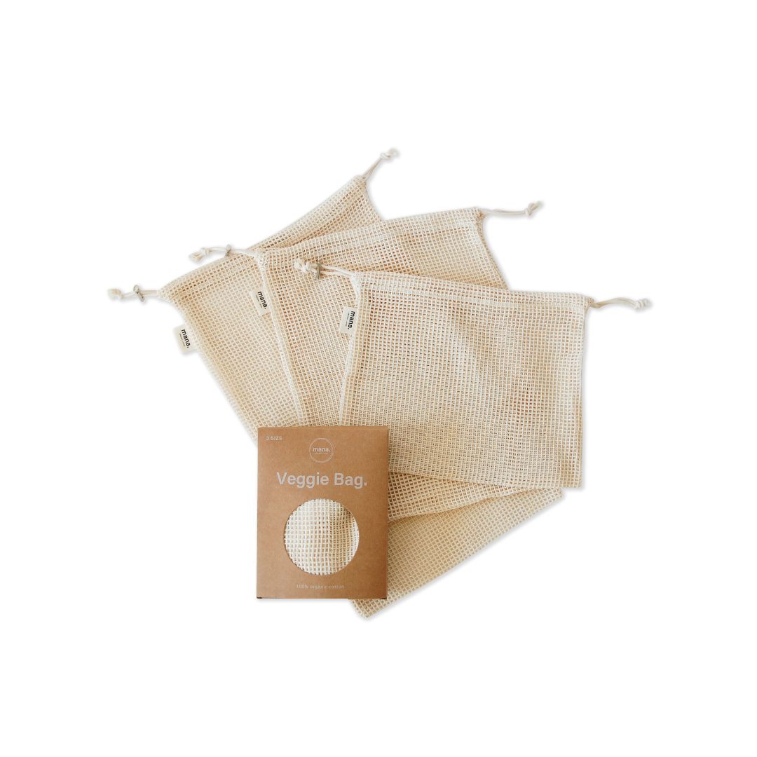 mana.ORGANIC LIVING メッシュベジバッグ