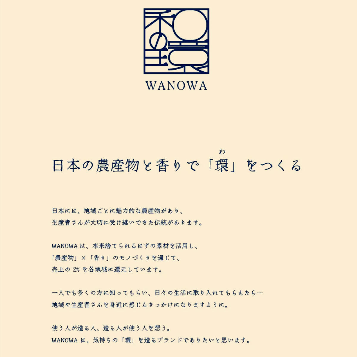 WANOWA ハンドクリーム 3種セット