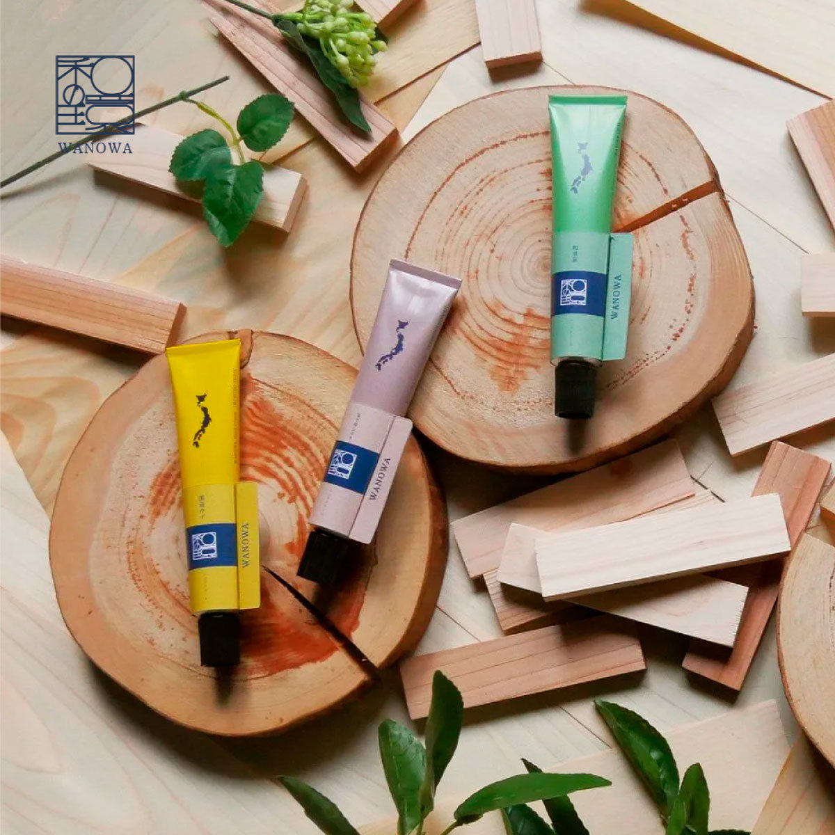 WANOWA オーガニックハンドクリーム 和朿茶 30g