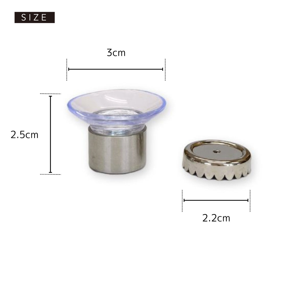 mana.ORGANIC LIVING マグネットソープホルダー