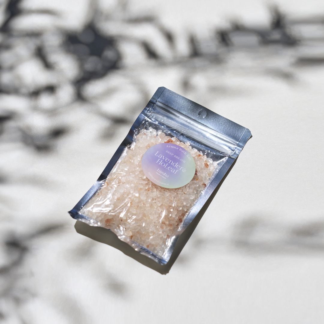 hiroha ラベンダー＆ホーリーフ マルチバーム＆バスソルトセット
