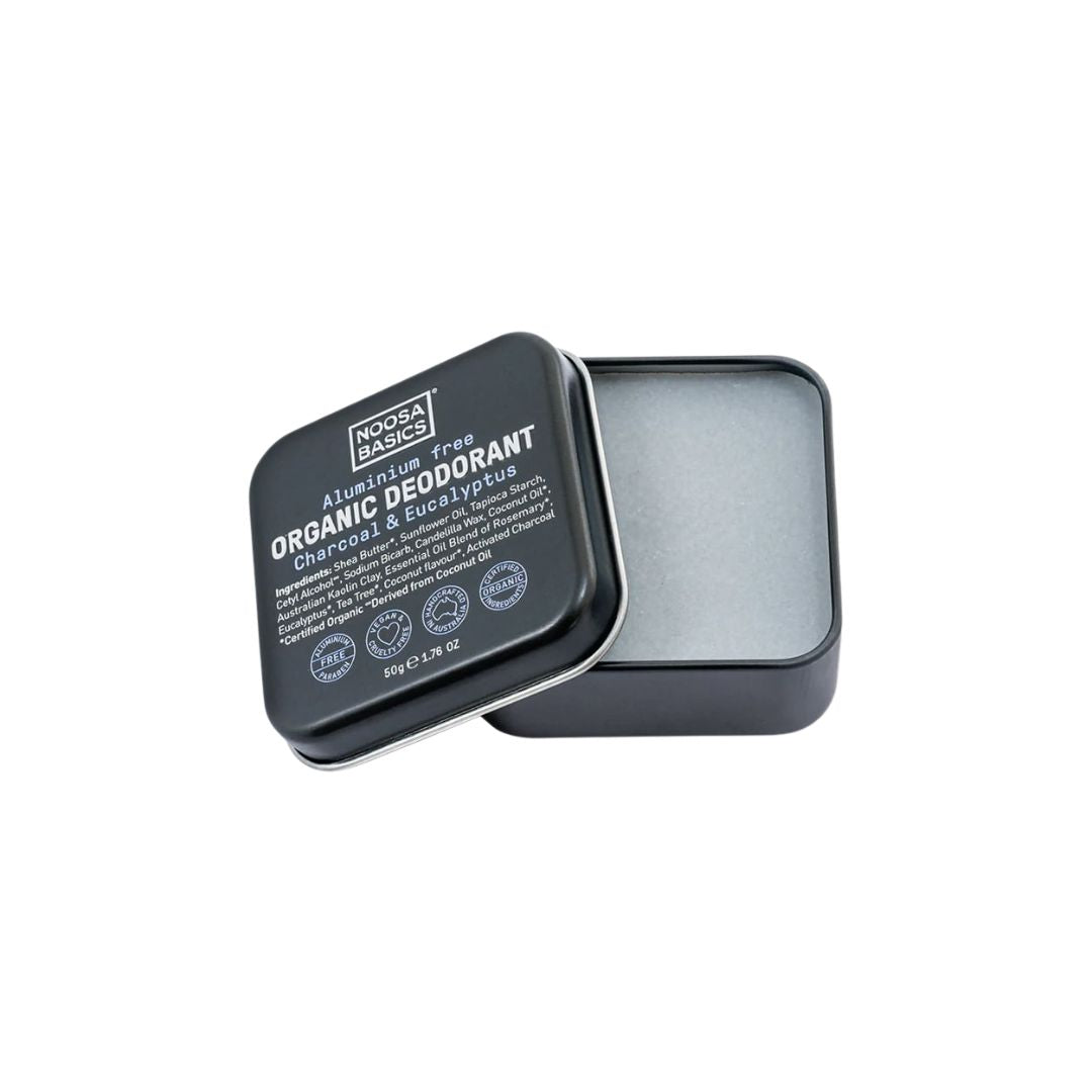 NOOSA BASICS デオドラントバター50g チャコール＆ユーカリプタス