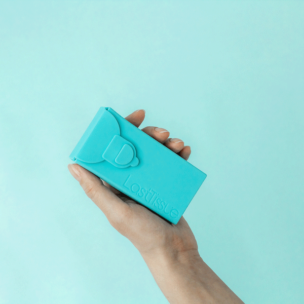 Last Object Tissue Blue