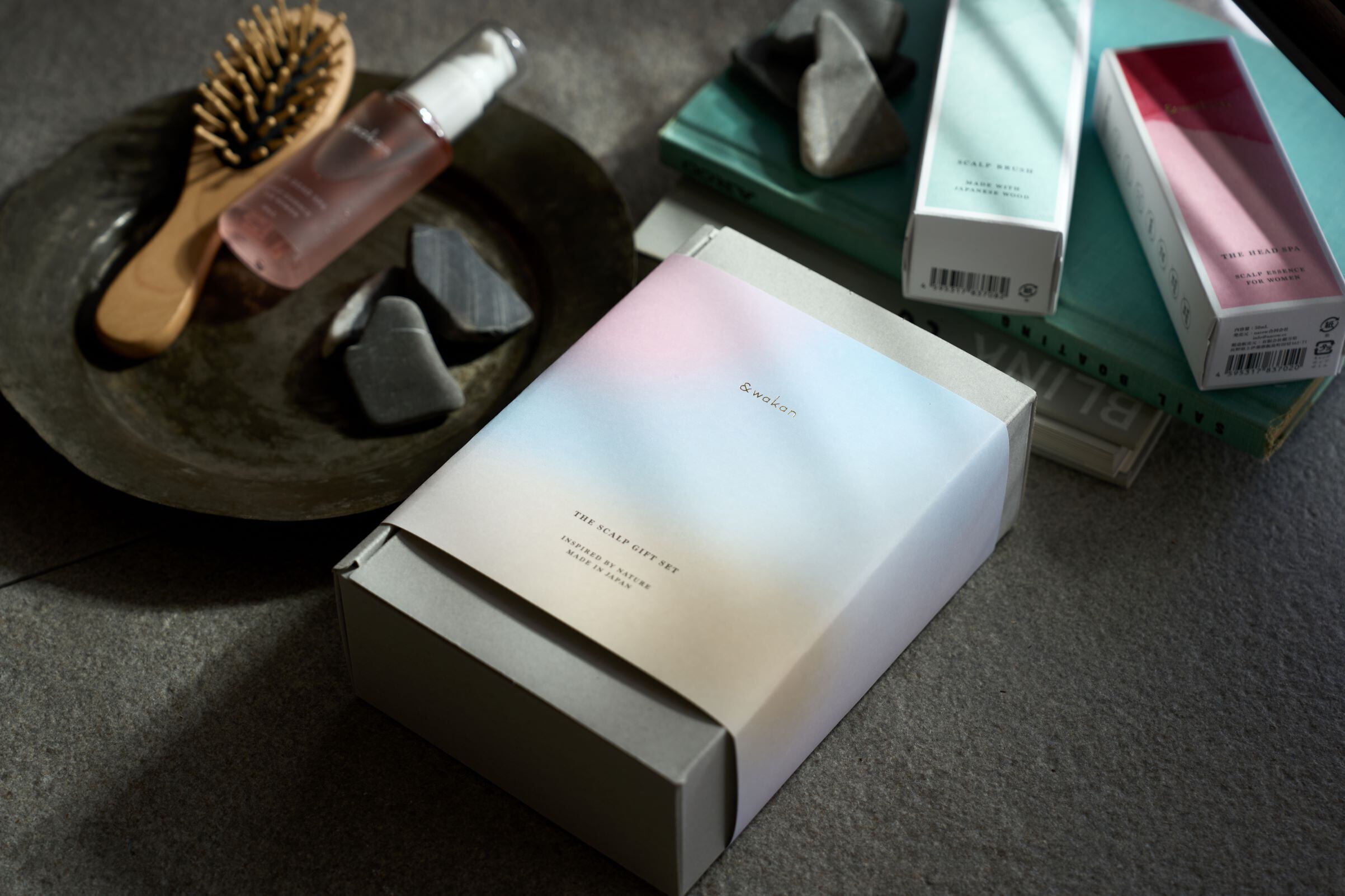 &wakan THE SCALP GIFT SET THE HEAD SPA