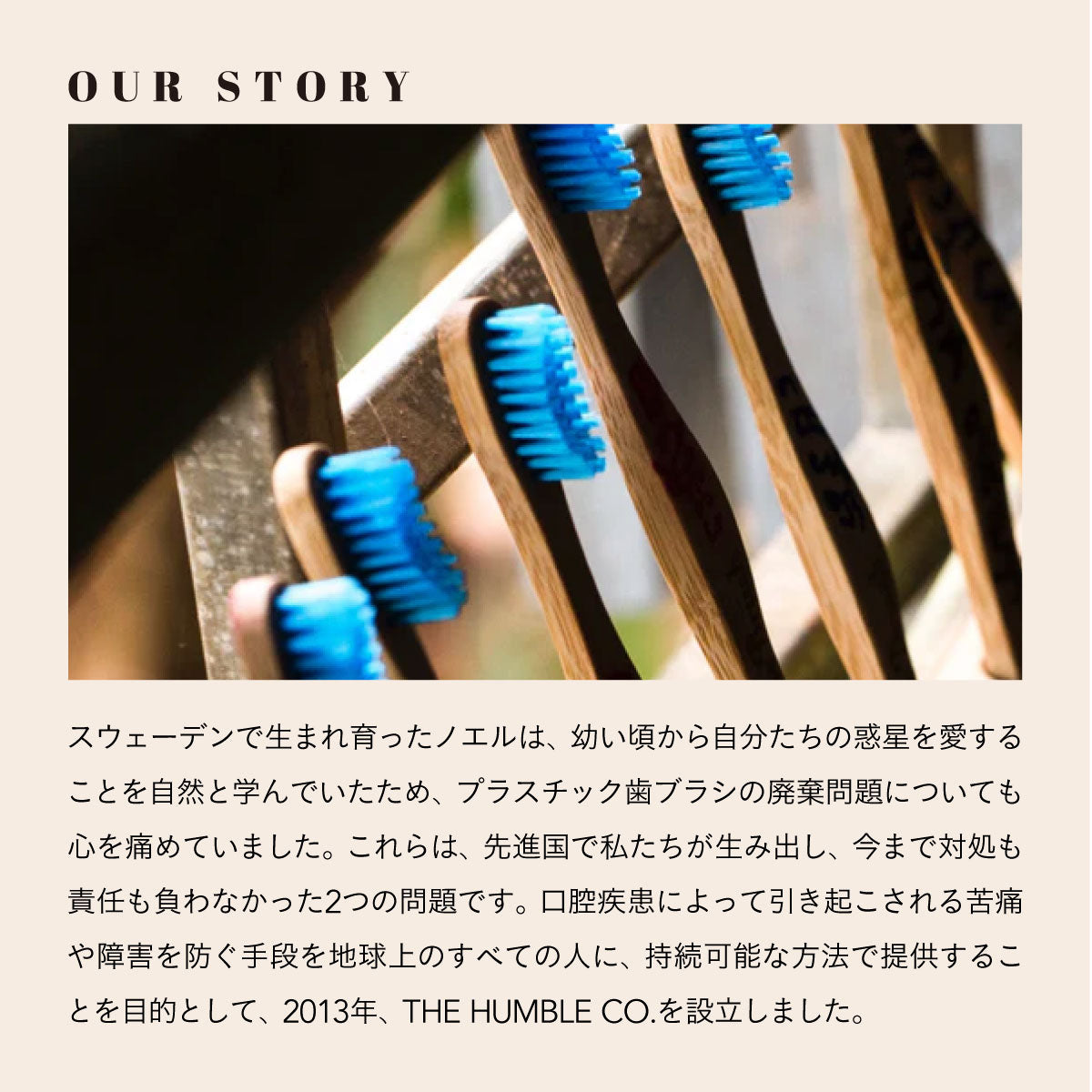 HUMBLE BRUSH バンブー電動歯ブラシ用 替ブラシ 4本入り（Sonicare®用）