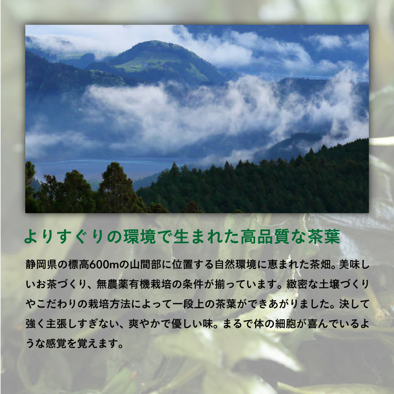 NODOKA オーガニックパウダー日本茶4種セット