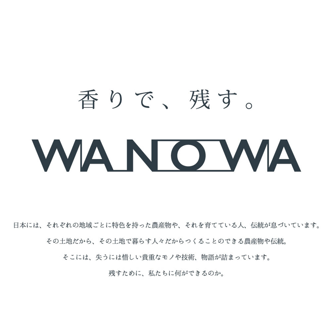 WANOWA オーガニックハンドクリーム 和朿茶 30g