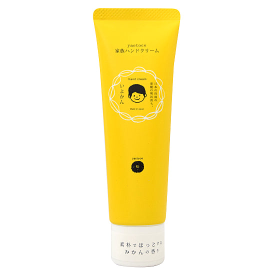 yaetoco 家族ハンドクリーム 伊予柑　60g