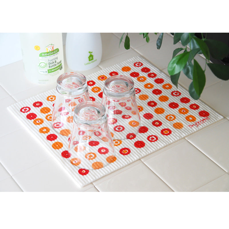 e.spongewipe BENGT&LOTTA 水切り サイズ(キャンディ RD)