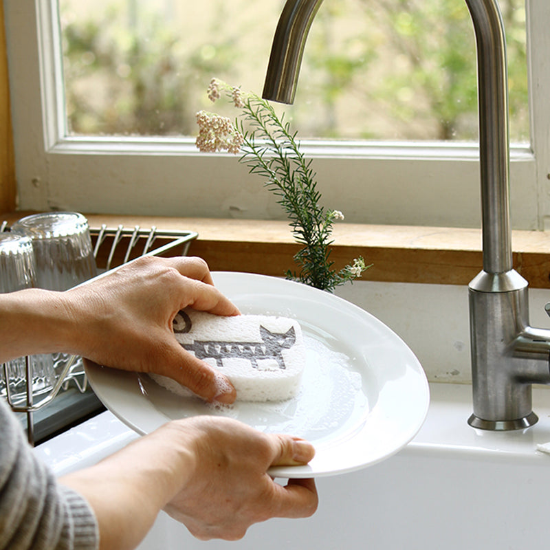 e.spongewipe 型抜きベング トカッテンWT&BL 2枚入り