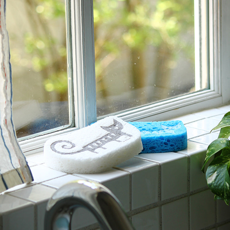 e.spongewipe 型抜きベング トカッテンWT&BL 2枚入り