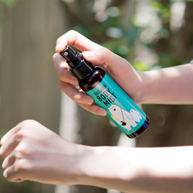 白くまアウトドア アウトドアボディミスト 100ml
