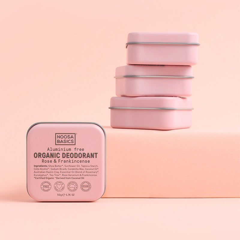 NOOSA BASICS センティッドボディバター 50G (ローズ&フランキンセンス)