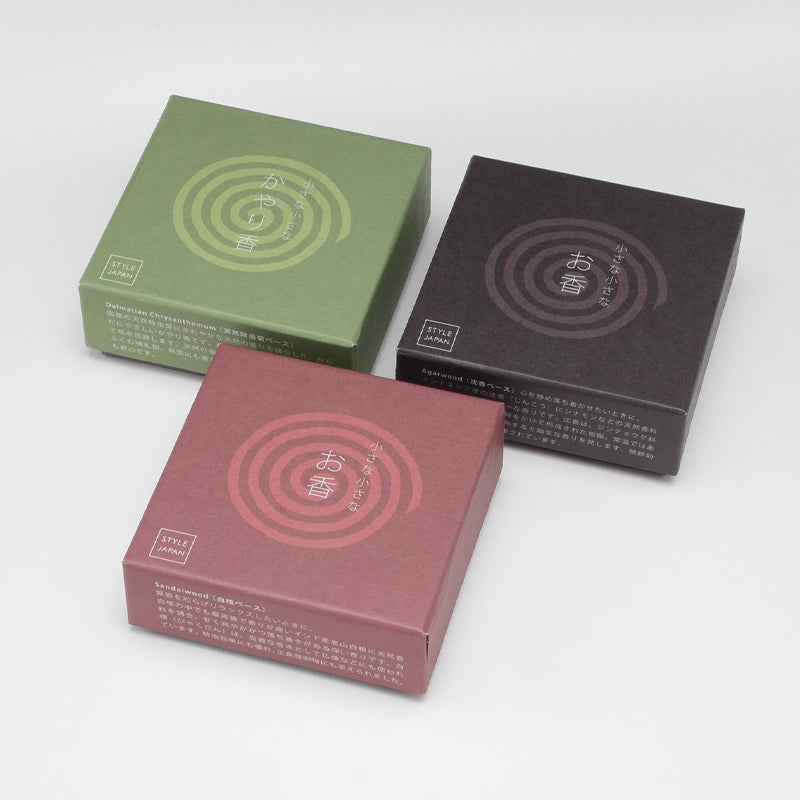 STYLE JAPAN 小さな小さなかやり香&お香 Sandalwood(白檀)5枚入り