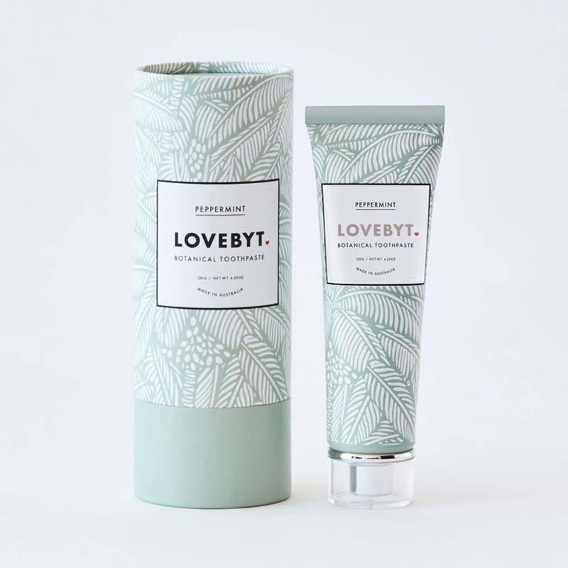 LOVEBYT ナチュラルハミガキ粉 120g(ペパーミン ト)