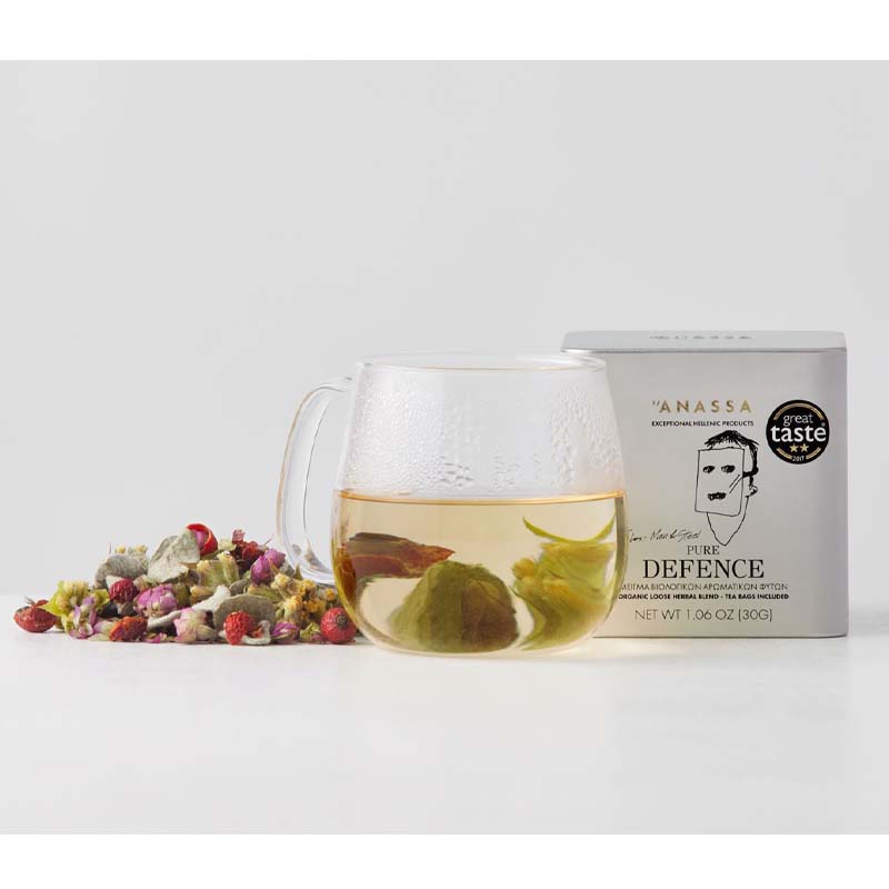 【缶タイプ】ANASSA ハーブティー PURE DEFENCE