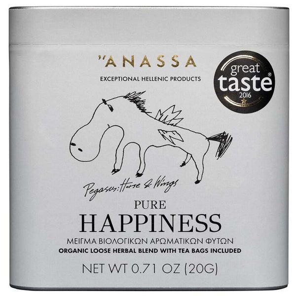 ANASSA ハーブティー PURE HAPPINESS (缶タイプ)