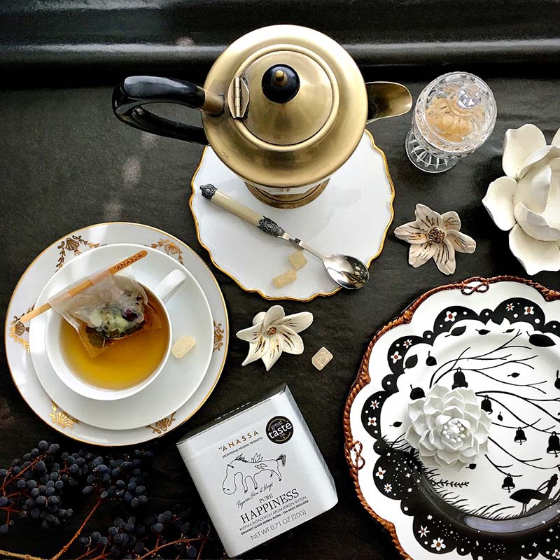 【缶タイプ】ANASSA ハーブティー PURE HAPPINESS