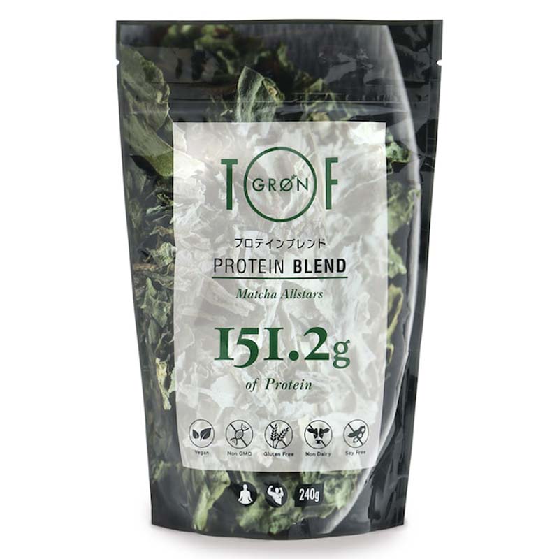 GRON プロテインブレンド (抹茶オールスターズ) 240g