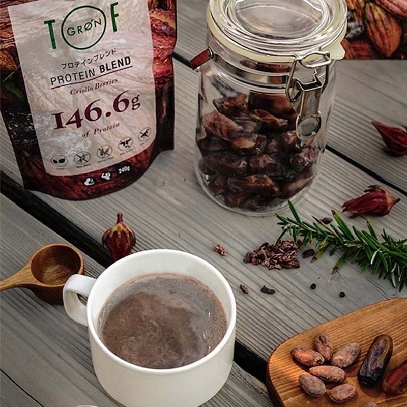 GRON プロテインブレンド (クリオロベリーズ) 240g