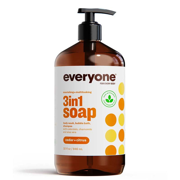 everyone 3 in 1 ソープ シダー＆シトラス 946mL – amasia organic store