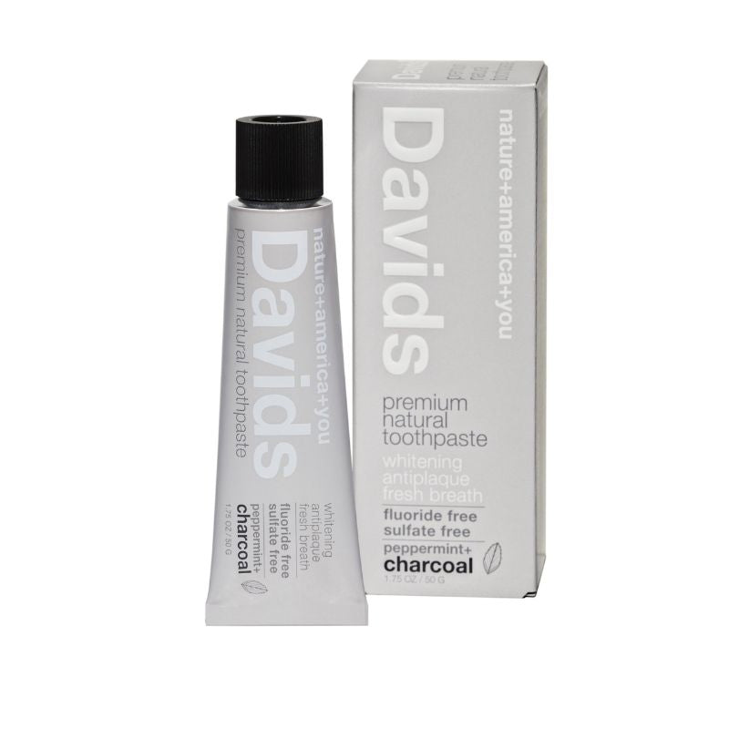 Davids ホワイトニングトゥースペースト チャコール ミニ