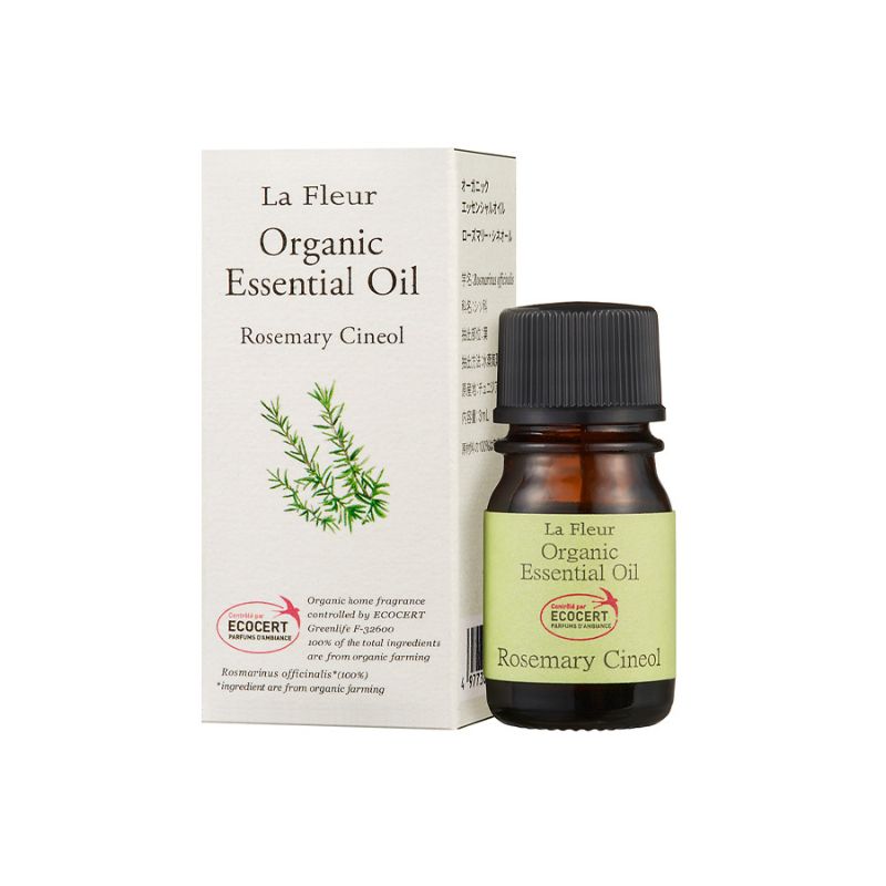 La Fleur オーガニックエッセンシャルオイル ローズマリー1.8シネオール 3ml