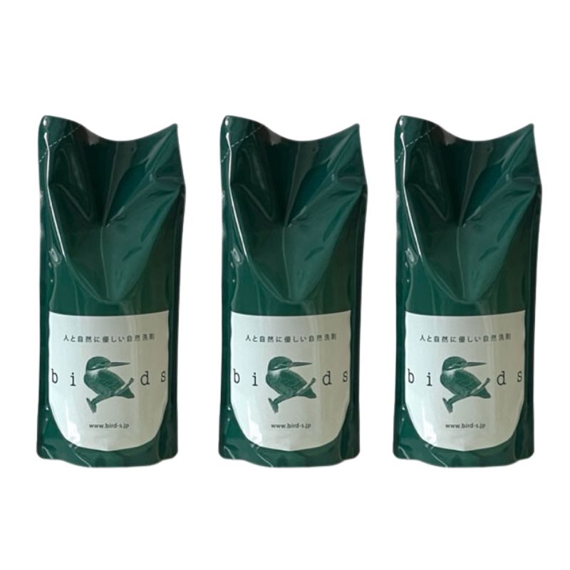 Birds 自然洗剤詰め替え用 3本SET