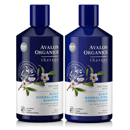 AVALON ORGANICS スカルプTM ティーツリーミントセット