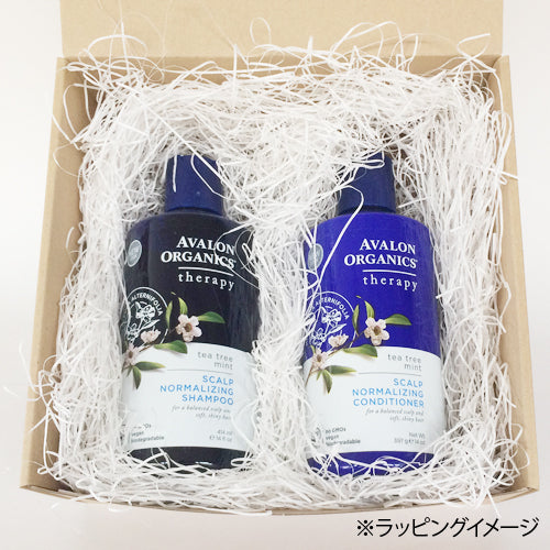 AVALON ORGANICS スカルプTM ティーツリーミントギフトセット