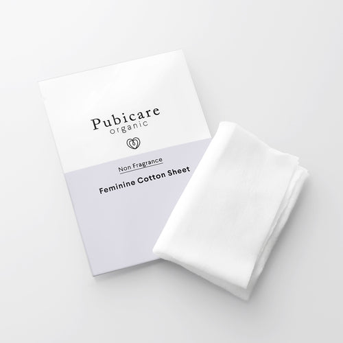 Pubicare organic フェミニン コットン シート 無香料<20枚入り>