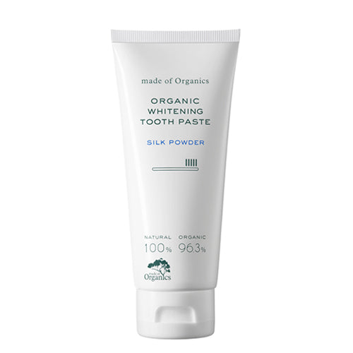 made of Organics ホワイトニング トゥースペースト  シルクパウダー 100g