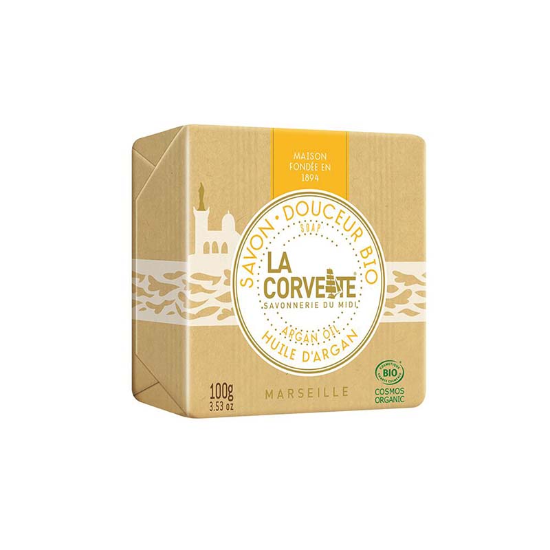 LA CORVETTE サボン・ドゥスール・ビオ アルガンオイル 100g