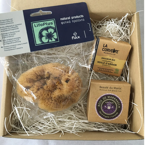 アルガンオイル ボディケアギフトセット (ラベンダー)