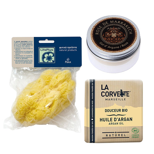 アルガンオイル ボディケアギフトセット (ローズ)