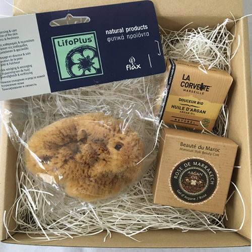 アルガンオイル ボディケアギフトセット (ローズ)