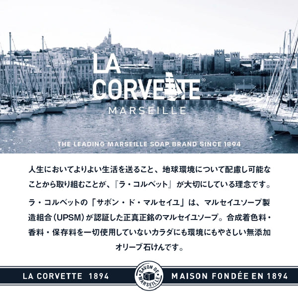 LA CORVETTE マルセイユソープチップス エクストラピュア 750g
