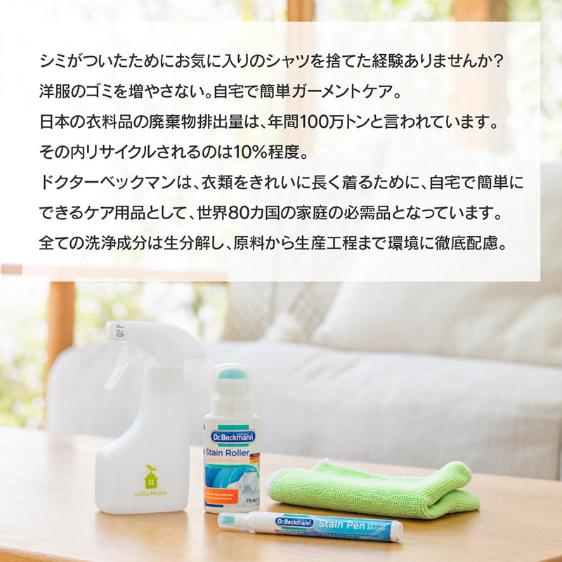 Dr.Beckmann 衣類のシミ修正ペン ステインペン